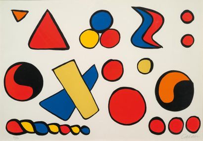 null Alexander CALDER (1898-1976)

Composition aux formes géométriques

Lithographie...