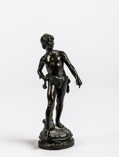 null Bronze "David"

Signé R. Moreau salon de 1891

Haut. 19?cm

