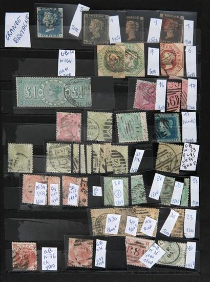 null TOUS PAYS : Emissions 1849/1950
Collection de timbres neufs et oblitérés, contenus
dans...