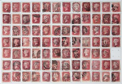 null 
TOUS PAYS : Emissions 1849/1950 Ensemble de timbres neufs et oblitérés, contenus...