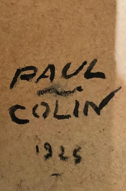 null Paul Colin (1892-1985)
Danseurs de jazz
Plume, encre noire et aquarelle
Signée...