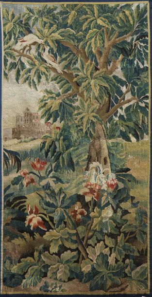 null 
Fragment de tapisserie portière verdure d’Aubusson


Fin XVIIe, début XVIIIe?siècles


Au...