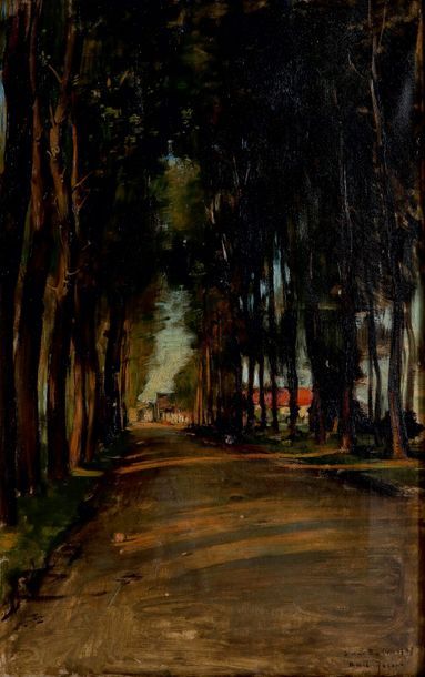 Joseph BAIL (1862-1921) Chemin de campagne
Huile sur toile, signée, datée et dédicacée...