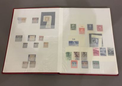 null Un classeur de timbres de toute la France, période 1849/1950, et quelques timbres...