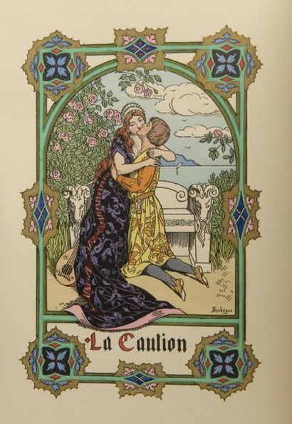 null FRANCE (Anatole). La Caution. Conte. Paris, Librairie des Amateurs, 1912. In-8°,...