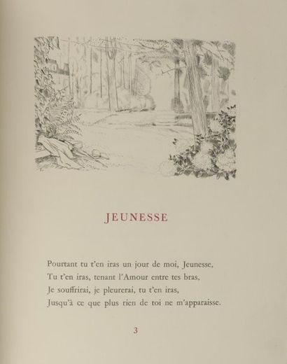 null NOAILLES (Anna de). L’Ombre des jours. Précédé d’un discours de Madame COLETTE....