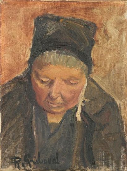 null Roger GRIBOVAL (Sotteville-lès-Rouen, 1908 - 2006).

Femmes bretonnes.

Paire...