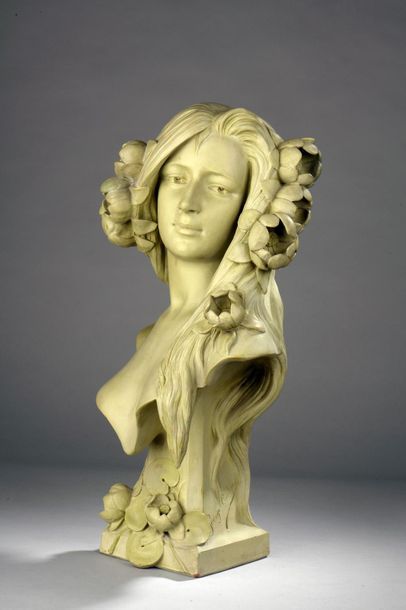 null George Charles COUDRAY (1862 - 1932).



Buste de femme aux fleurs dans les...