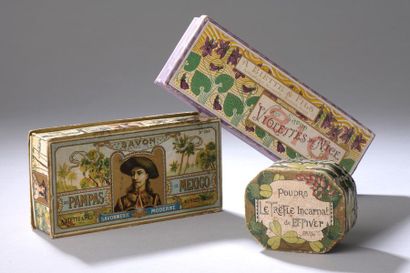 null Alexis BIETTE - (Années 1910).



Deux boîtes de savon de forme rectangulaire...