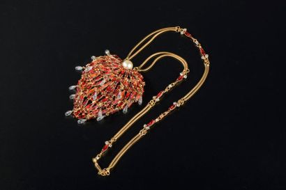 null Roger JEAN-PIERRE pour BALENCIAGA - (1960).



Rarissime collier-pendentif de...