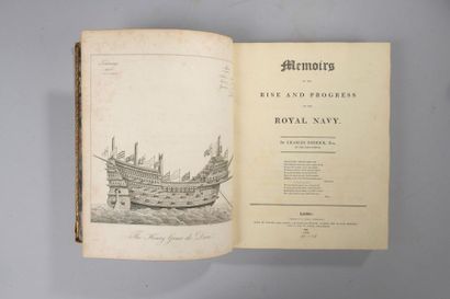 null [MARINE]. DERRICK (Charles). Memoirs of the Rise and Progress of the Royal Navy....