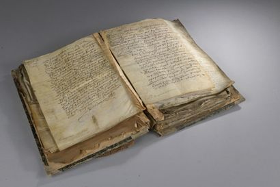 null [ARCHIVES CHATIGNY-FONDETTES / TOURAINE]. Un ensemble d’environ 130 pièces manuscrites...