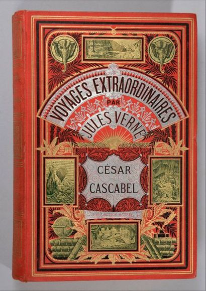 null VERNE (Jules).

Voyages extraordinaires.

César Cascabel.

Edition Hetzel aux...