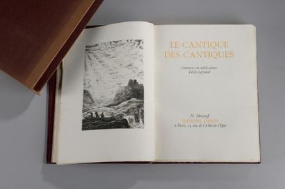 null EDY-LEGRAND.

Le Cantique des cantiques. Gravures en taille-douce d’Eddy-Legrand.

Paris,...