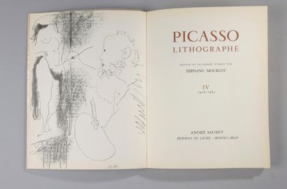 null [PICASSO / MOURLOT]. Picasso lithographe. Notices et catalogue établis par Fernand...