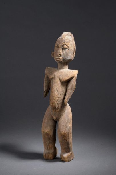 null Statuette masculine |Burkina-Faso, Lobi

Bois.

Haut 32 cm