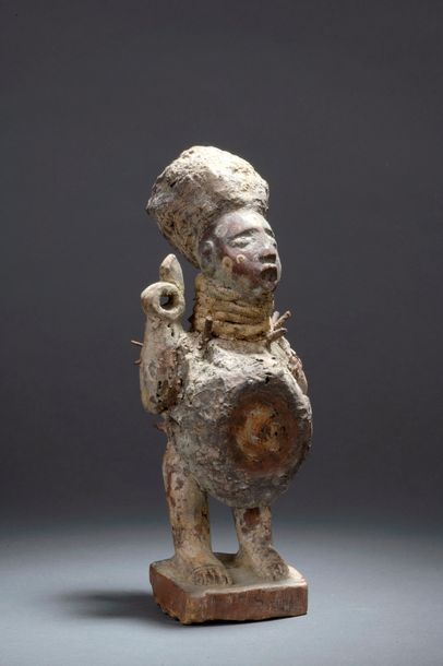 null Statue à reliquaire abdominal | Style du Congo

Bois terre, miroir, enduit,...