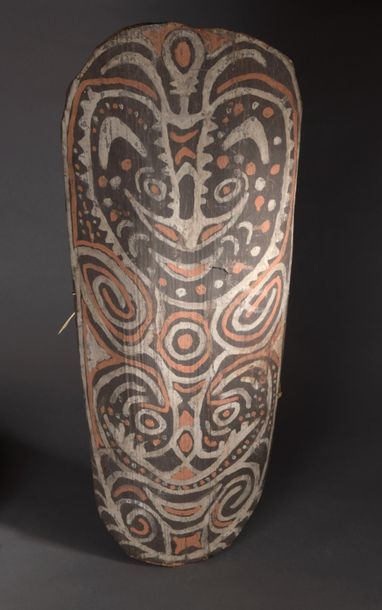 null Bouclier | Nouvelle Guinée, Maprik

Bois peint

Haut 79 cm