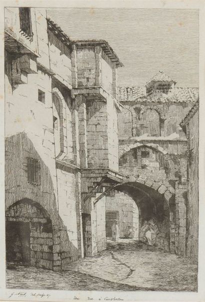 null Gabrielle NIEL (Poligny, 1840 - Paris, 1894).


Ruines romaines à Constantine...