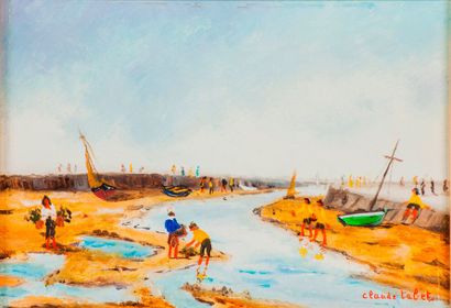 null Claude TABET (1924-1979).

"Entre les deux jetées" et "bavardage sur la dune"

Deux...