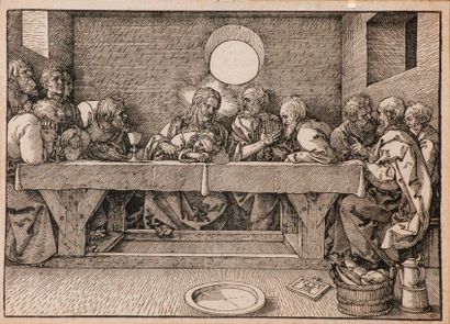 null Albert DURER (1471-1528).

La Cène.

Gravure sur bois. Très belle épreuve d'un...