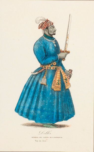 null D'après Léopold MASSART (1812- 1889).

Les costumes du monde. Empereur du Japon,...