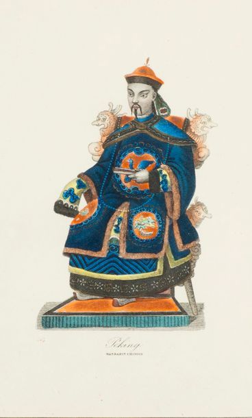 null D'après Léopold MASSART (1812- 1889).

Les costumes du monde. Empereur du Japon,...