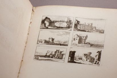 null Sebastien LE CLERC. Œuvres choisies, 239 estampes, dessinées gravées. Paris,...