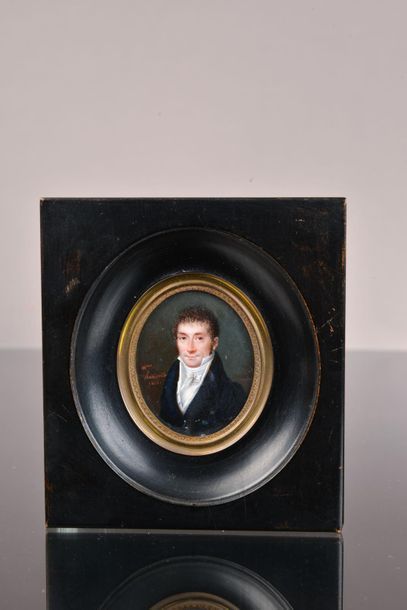 null Marguerite GASTAL-LAËDERICH (active en France de 1814 et 1830).
Portrait d’homme...