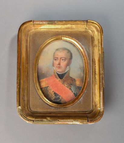 null École du XIXe siècle d'après Antoine-Jean GROS (1771-1835).
Portrait du Maréchal...