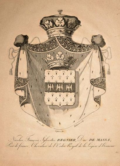 null D'après Robert LEFEVRE (1755-1830).
Claude Ambroise REGNIER Duc de MASSA (1736-1814)...