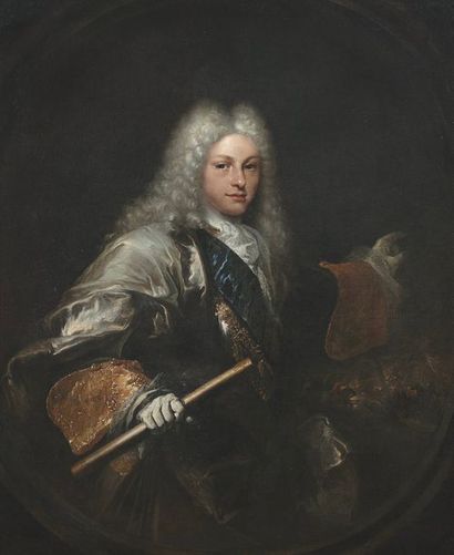 null Miguel Jacinto MELÉNDEZ (Oviedo, 1679 - Madrid, 1734).
Portrait du roi Philippe...