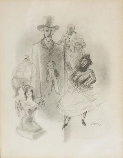 null Paul COLIN (1892-1985).
Série du cirque.
Suite de huit lithographies signées...