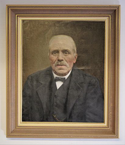 Portrait of an old man, hst, 50x60, attributed...