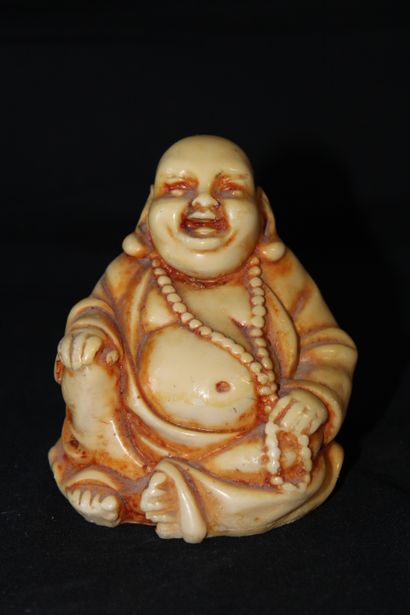 Bouddha en céramique 9 x 11cm
