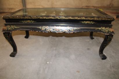 null Table de style chinoise, pieds pliants 102x52x47