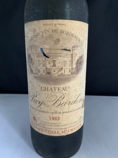 null CHATEAU PUY BARDENS 1983