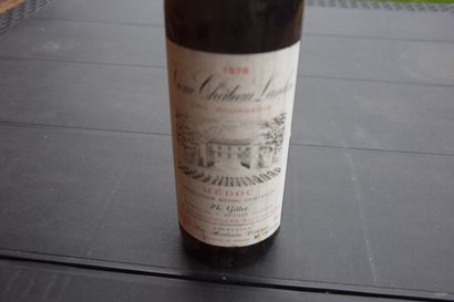 null MEDOC VIEUX CHATEAU LANDON 1978 PHILIPPE GILLET CRU BOURGEOIS MEDOC APPELLATION...