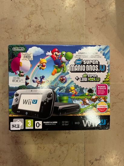 null PACK console Wii U avec 2 jeux Mario inclus