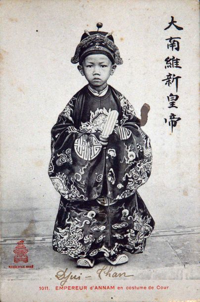 null 1900

Souvenirs de Hué et de la cour d'Annam

Un album contenant 108 cartes...