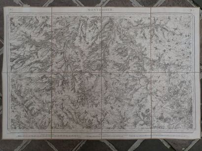 null Cartes - [France]. Carte topographique de la France. Paris, Picquet, 1832.

Tableau...