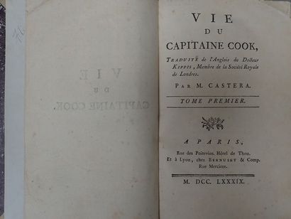 null KIPPIS (Docteur Andrew). Vie du Capitaine Cook, Traduite de l'Anglois () par...