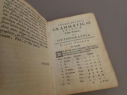 null [MAGHREB]

1636

ERPENII (Thomae), Grammatica arabica, ab autore emendata &...