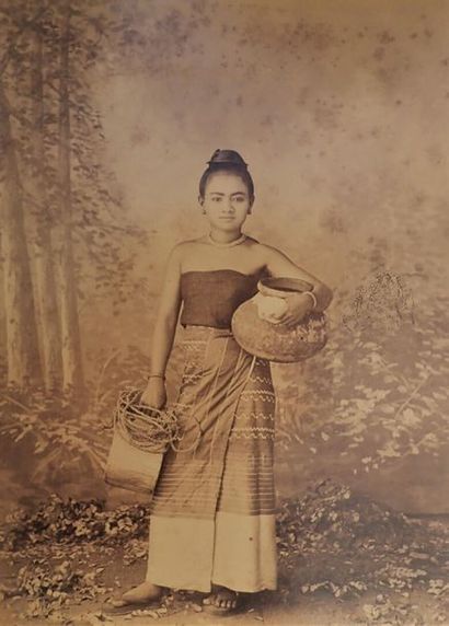 null **1895. Paysages et types d'Inde, Tibet, Birmanie c.1895.

Album dérelié de...