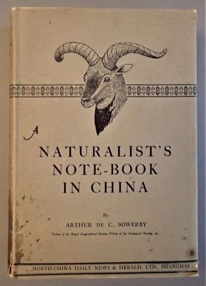 null SOWERBY (Arthur de C.), Naturalist note-book in China, 

Shanghai, North-China...