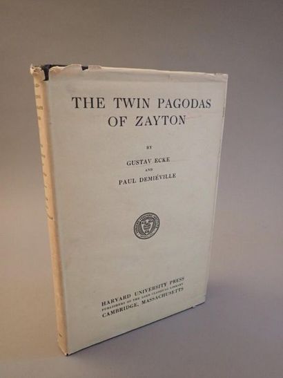null ECKE (Gustav), The twin Pagodas of Zayton, 

Cambridge, Harvard University Press...