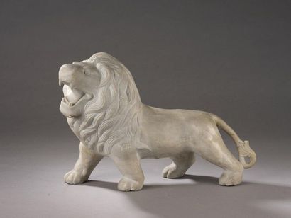 null 1863. Règne de S.M. l'Empereur Tu Duc (1847-1883).

Lion en marbre provenant...