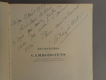 null 1921.

George GROSLIER, 

Recherches sur les Cambodgiens, 

d'après les textes...