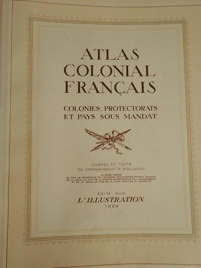 null 1929

Commander Paul POLLACCHI 

French colonial atlas. 

Colonies, Protectorates...