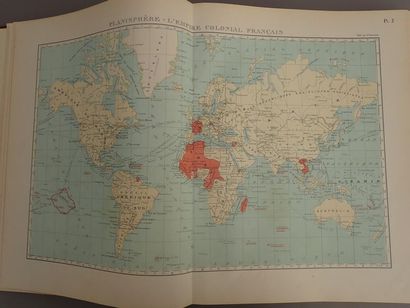 null 1929

Commander Paul POLLACCHI 

French colonial atlas. 

Colonies, Protectorates...